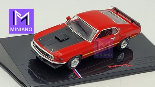 Ford mustang mach 1969 rouge - mach,