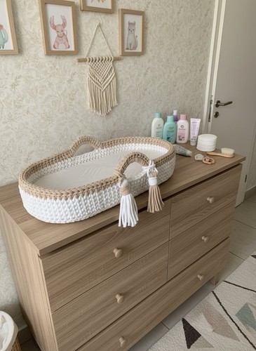Panier langer fait main - À, en
