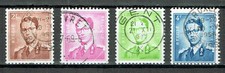 BELGIQUE Lot de 4 Timbres