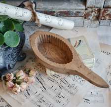 ANCIEN MOULE A BEURRE  BOIS