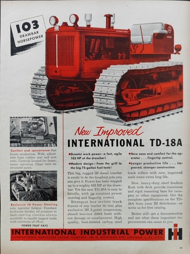 Tracteurs international - tracteurs,