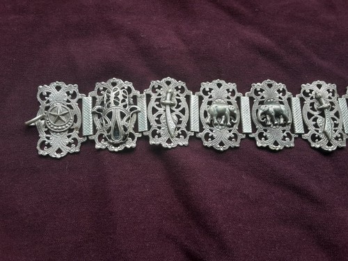 Ancien bracelet argent maghreb - bracelet,