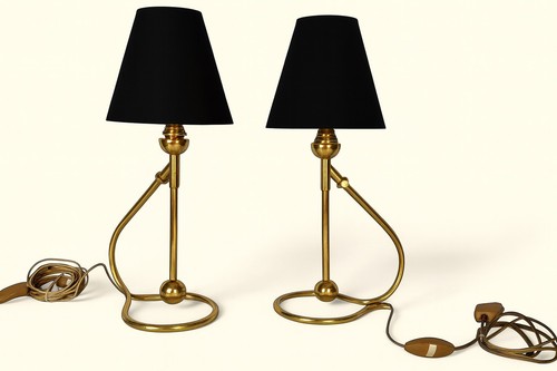 Pair table lamps sconces - pair, of