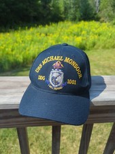 USS MICHAEL MONSOOR DDG 1001 The Corps United States Navy Baseball Cap Hat