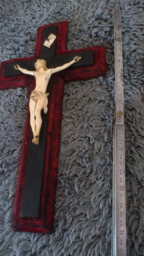 Ancien crucifix croix - , et