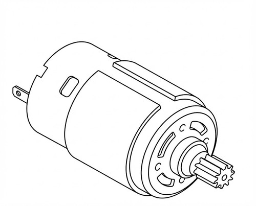 Moteur pour visseuse bosch - pour, 2