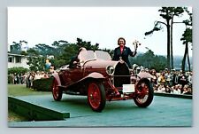 1925 Bugatti Type 23 Car Vintage  Postcard