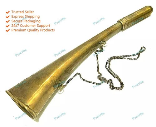Bugle brass bigul - brass, (big)