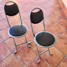 Lot de 2 tabourets pliants