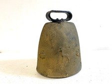 Antique Bronze Bell for Animals Goats Obertino Morteau