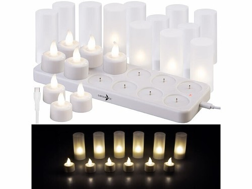 Bougies chauffe plat led - bougies, chauffe-plat