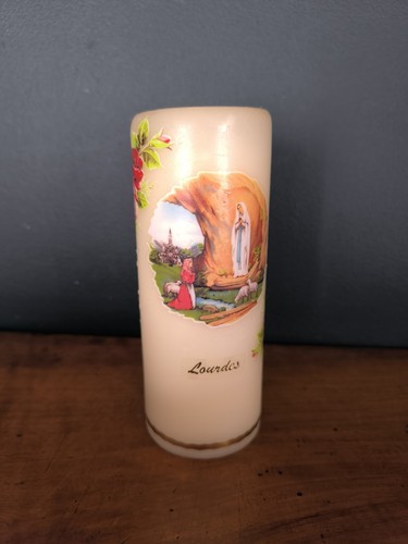 Ancienne bougie lourdes - ancienne,