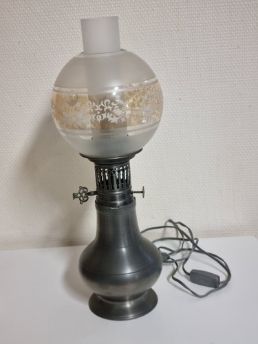 Large electrified pewter - electrified,