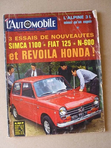 Automobile 259 fiat 125 - n°259,,