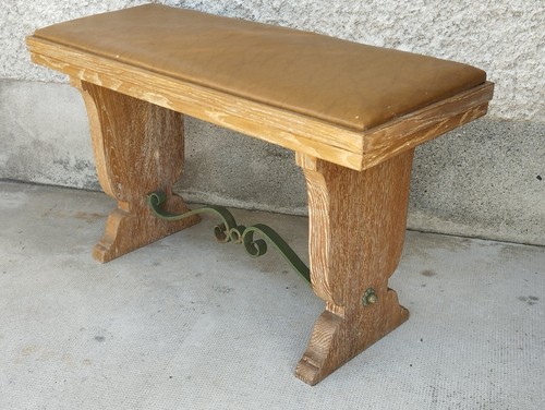 Banc art deco jean - banc,