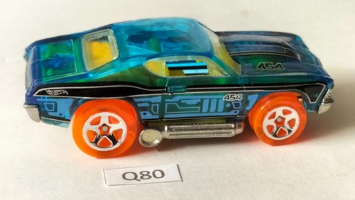 Voiture q80 hot wheels - wheels, blue