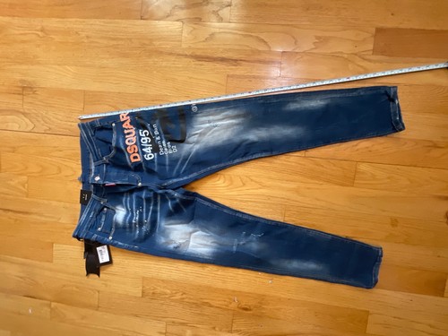 Dsquared2 dark ripped blue - dsquared2,