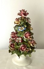 Centre de table Bassano - trompe l'oeil en barbotine