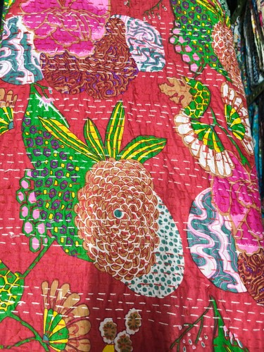 Couvre lit indien fait - indien,