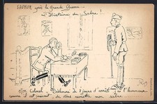 CPA Illustrateur Saumur après