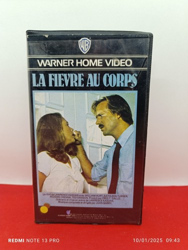 Vhs fièvre au corps - vhs, :