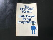 Vtg 1977 Playmobile Catalog