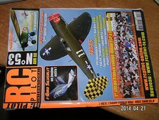 RC Pilot No.53 Inserted Plan Morane Type L / I-Bird Yak 54 Gee Bee Y P47 razorback