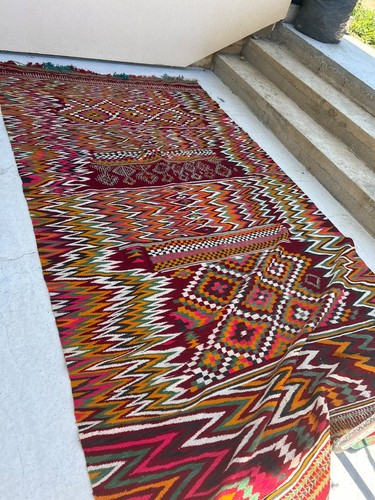Grand tapis ancien - grand,