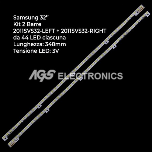 Kit barres rayures 44 - de, tv