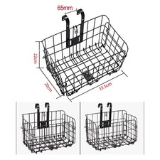 Panier de vélo pliable