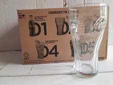 6 verres Coca Cola 37 cl