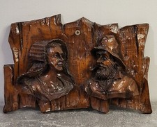 Cadre en Bois Sculpté À La