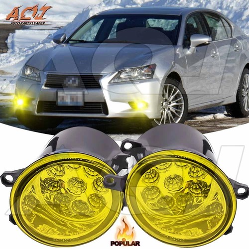 Pair led bumper - bumper, yellow