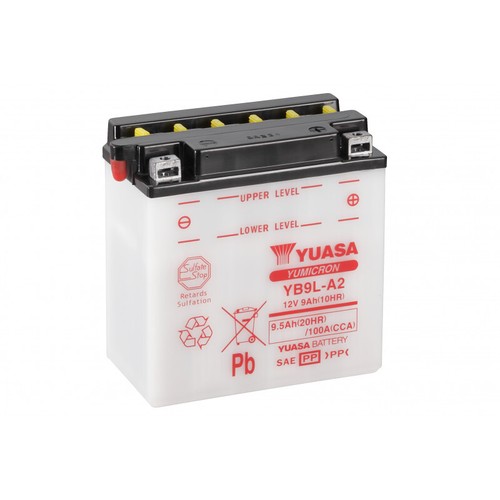 Batterie moto yuasa yb9l - moto, yb9l-a2