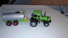 TRACTEUR  DEUTZ FAHR   SIKU  + REMORQUE  CITERNE SIKU