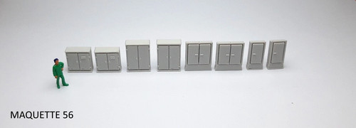 Lot armoires - lot, 8