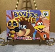 Banjo-Tooie (Nintendo 64, 2001) N64 Authentic Cartridge + Box. No Manual- Tested