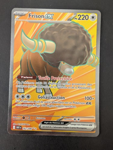 Carte pokemon frison - carte, ex