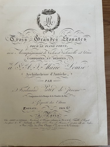 Paer ferdinand trois grandes - paer,
