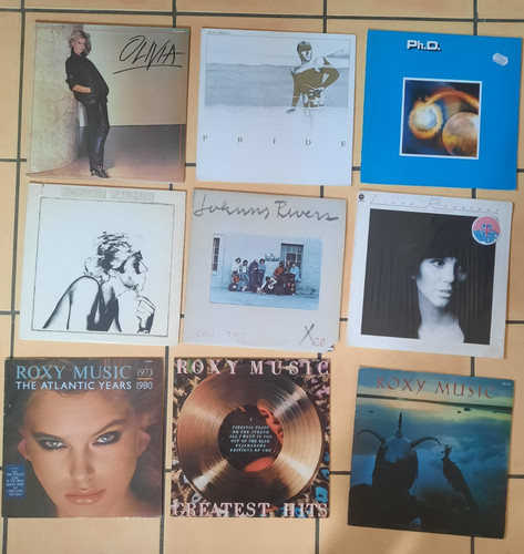 Lot vinyles electro rock - lot, 9