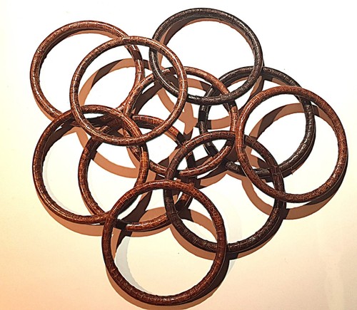Bracelet jonc peau de - en,