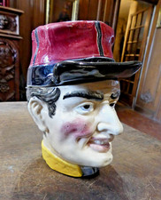 Ceramic Tobacco Pot Slipper "KEPI OFFICER FROM 1870"