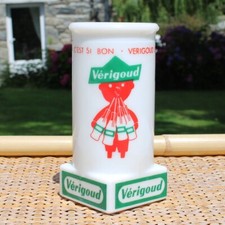 Vintage VERIGOUD Opaline Advertising Straw Holder