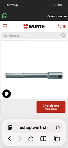 Wurth adaptateur pour forêt - pour,