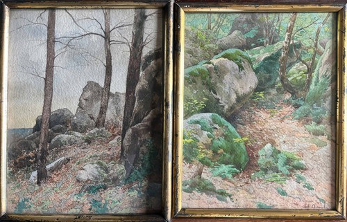 Tableau aquarelles abel - tableau,