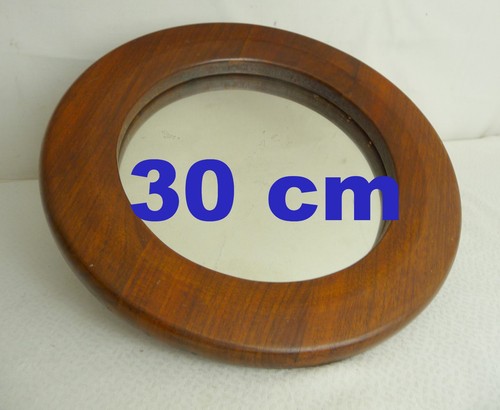 Miroir rond cadre en - miroir,
