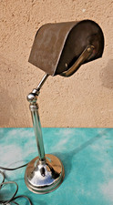 ANCIENNE LAMPE DE BUREAU NOTAIRE BANQUIER  MONIX 2006  ARTICULEE FONCTIONNE