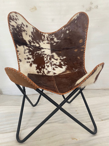 Chaise papillon cuir de - papillon,