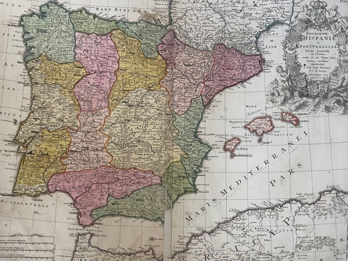 Carte atlas espagne johann - atlas,