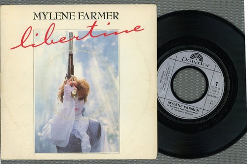 Mylène farmer libertine 45t - farmer,